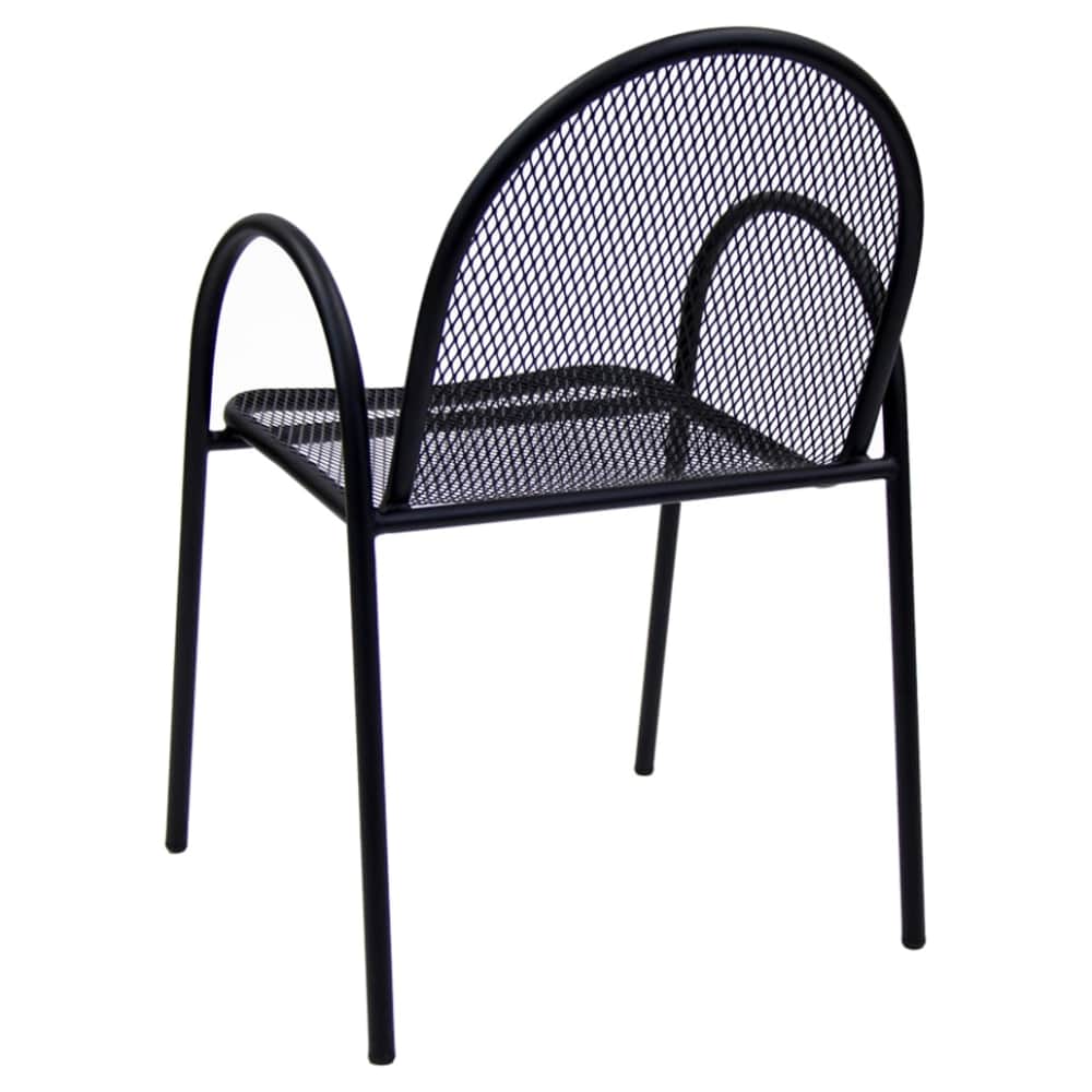 Mesh metal patio furniture