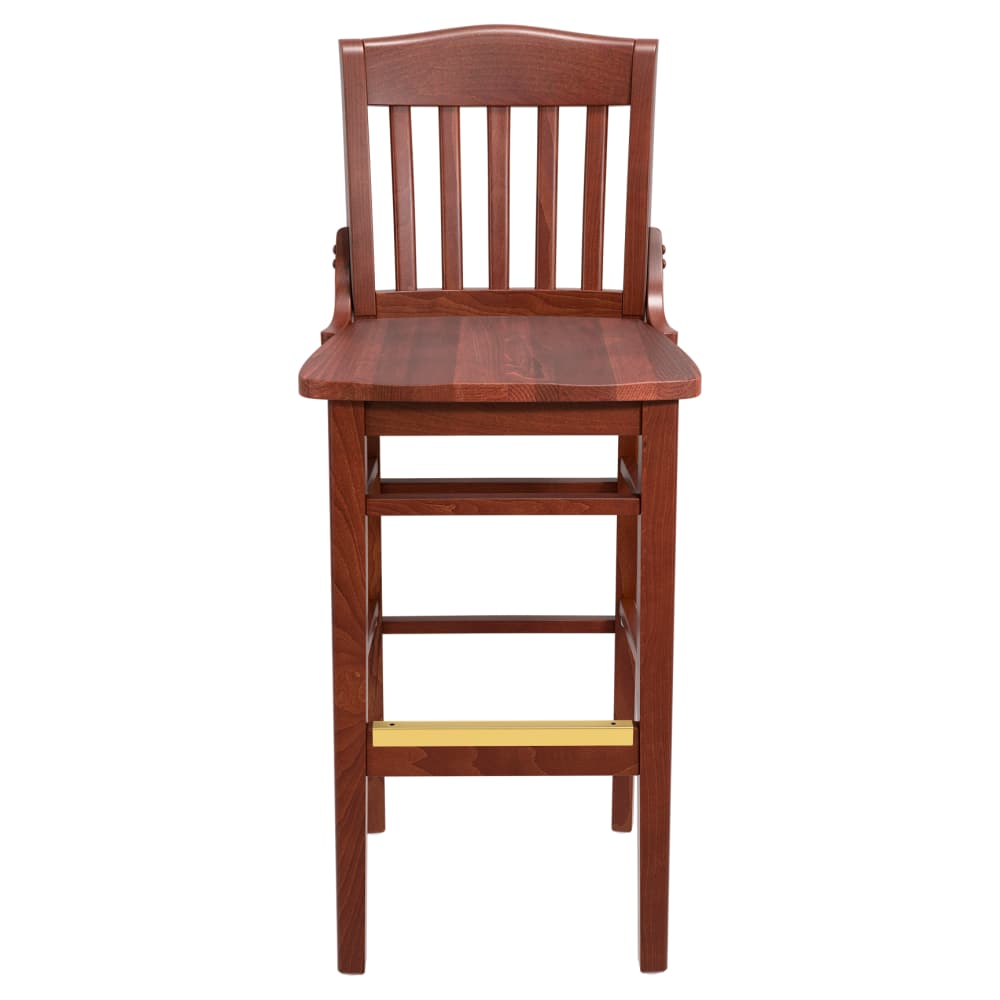 Wood bar stool